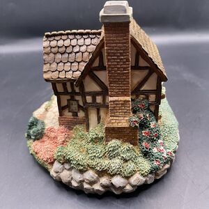 Olde England Classic Cottages Tudor Hall House Figurine Cottage Decor Collectibl
